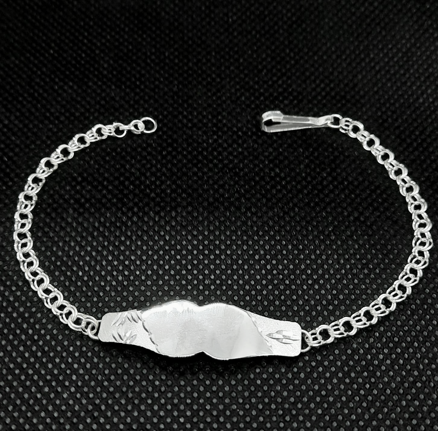 Silver Ladie ID Band